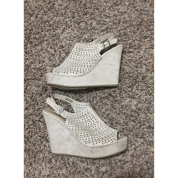 Chinese Laundry Shoes - Peep toe wedges